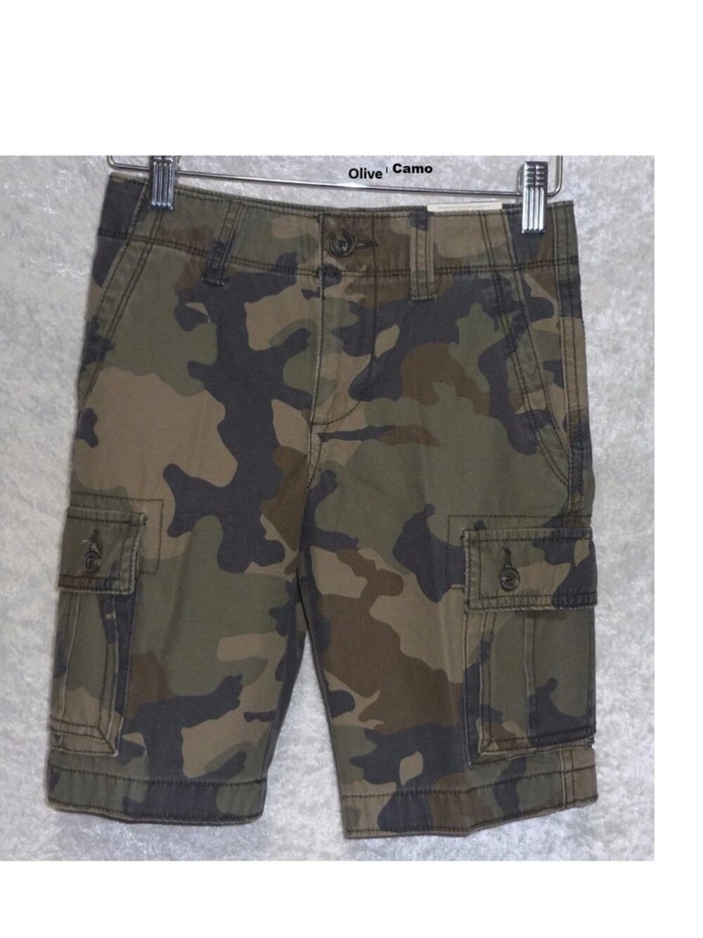 Boys Cargo Shorts Arizona Twill Husky size 14H NEW